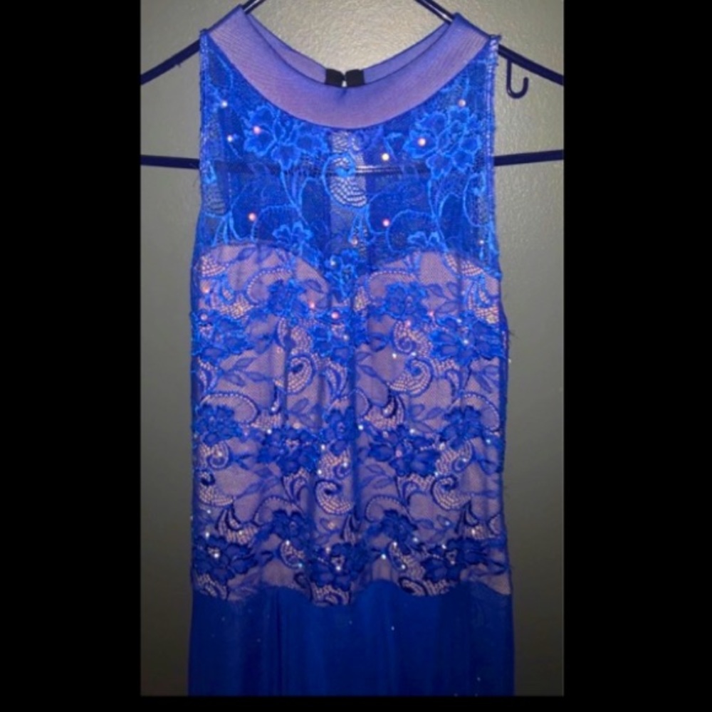 Blue Wiessman Dance Dress